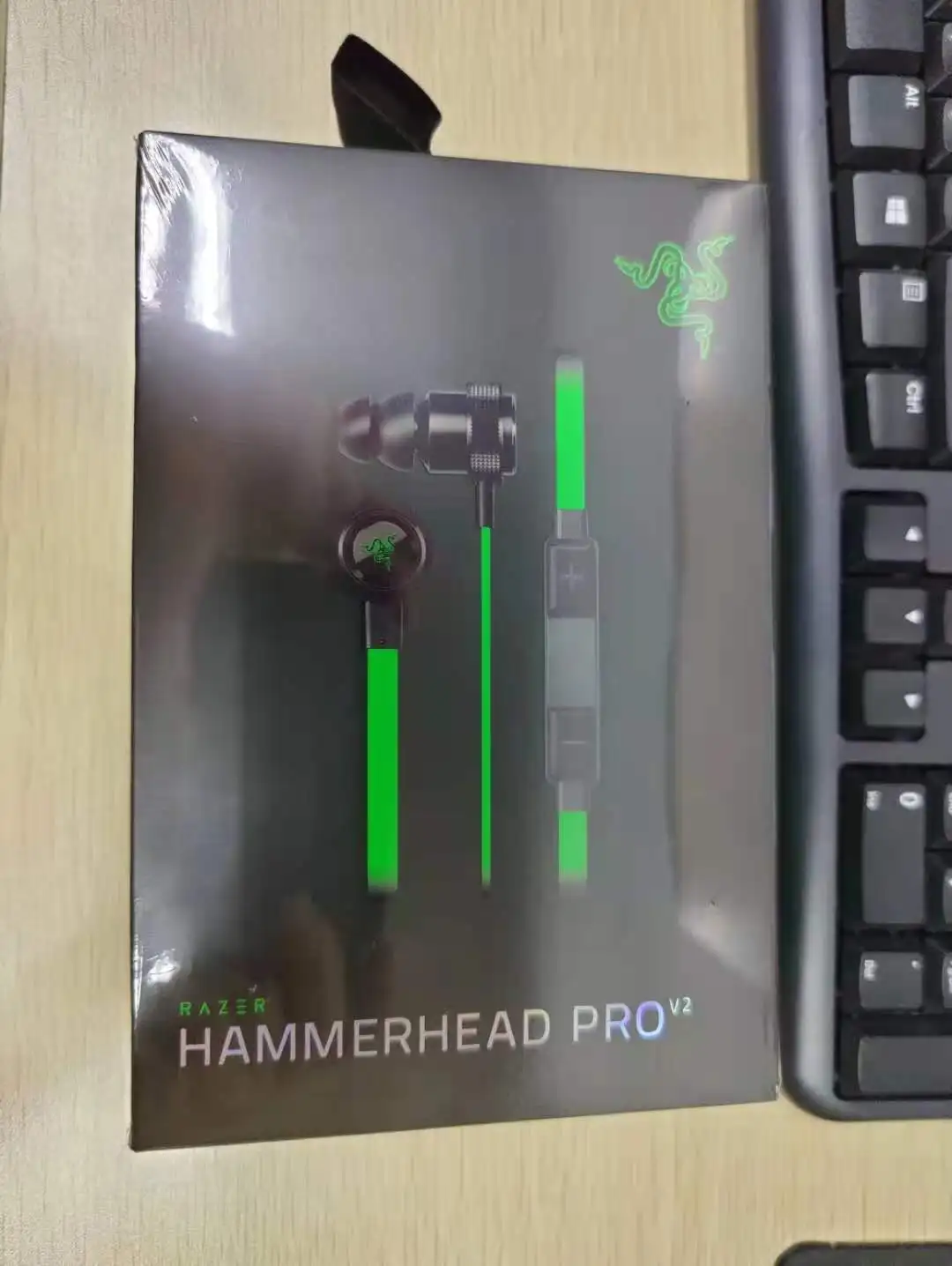 wired earphones For Razer Hammerhead Pro V2 In-Ear earphone With Mic Headset Gaming high quanlity headphones | Электроника