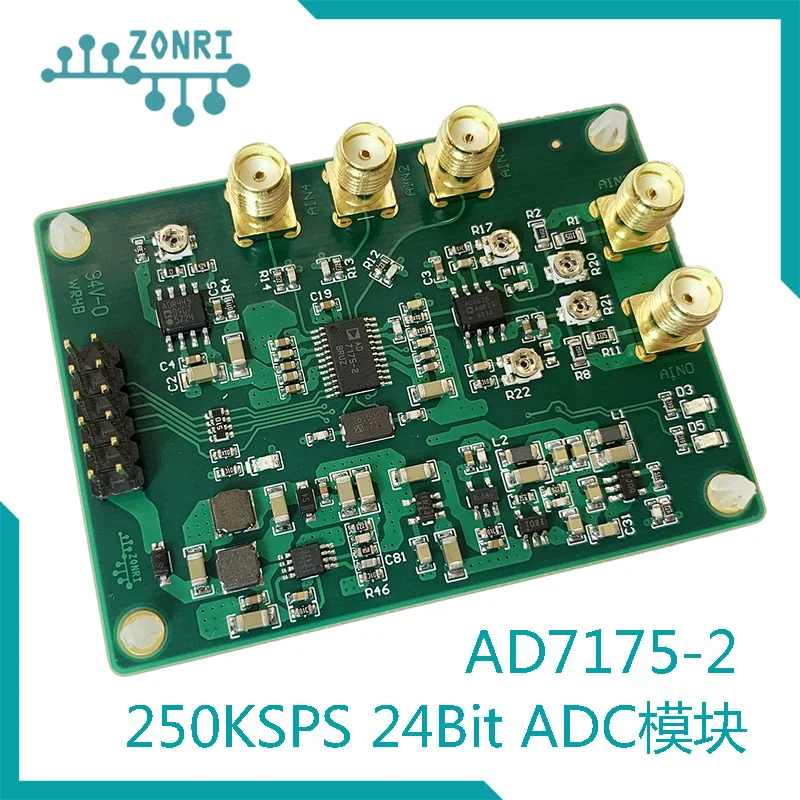 

AD7175-2 250Ksps/24Bit ADC Module / Differential Bipolar Input