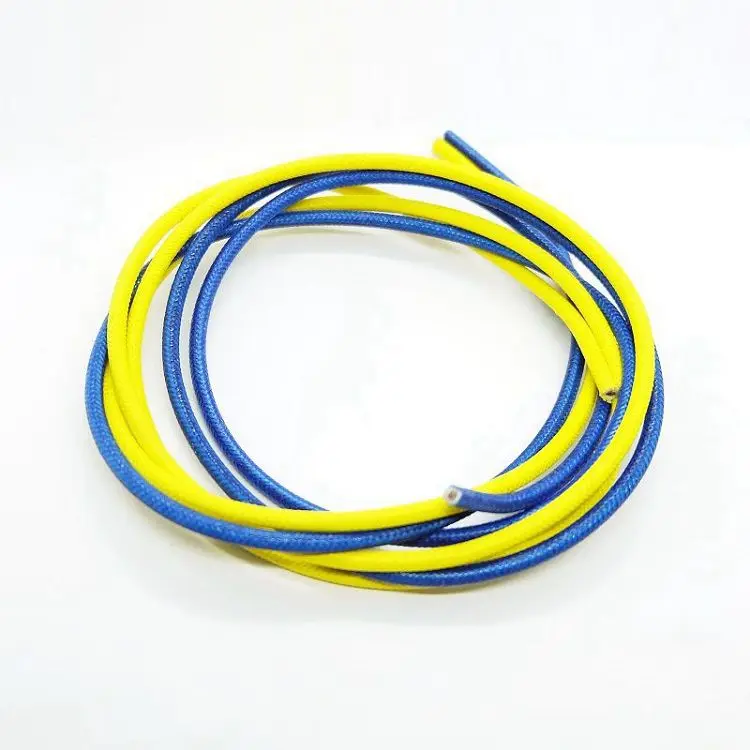 1 м силиконовый провод 18AWG освещение медный кабель стекловолокно Плетеный