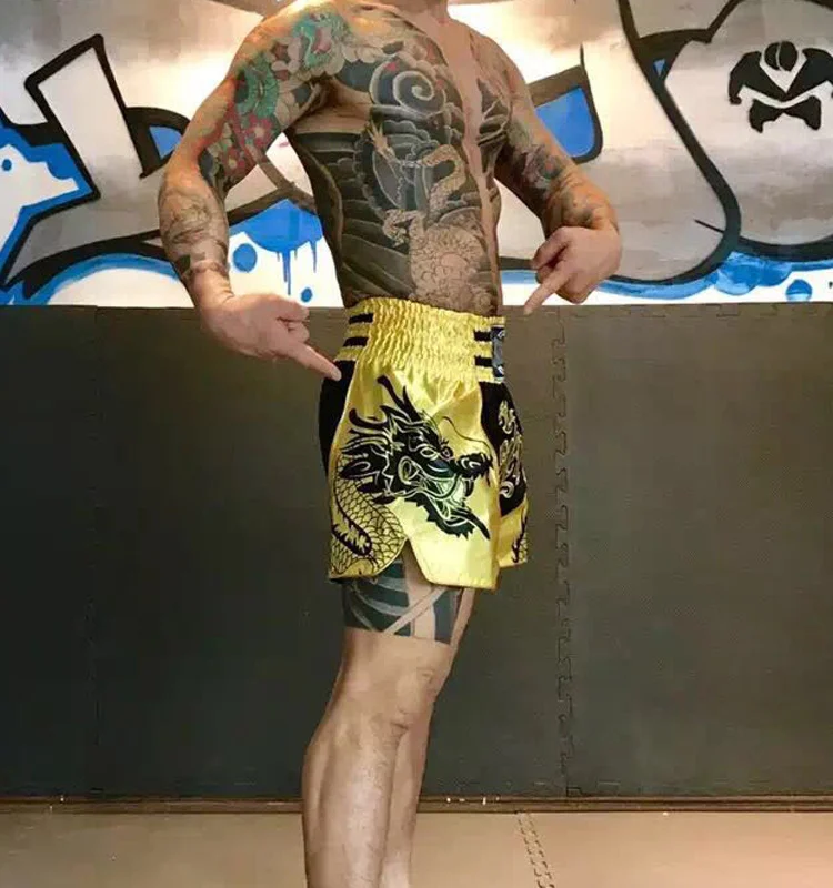Sunrise MTS21 Sanda suit fighting training match muay Thai shorts | Спорт и развлечения