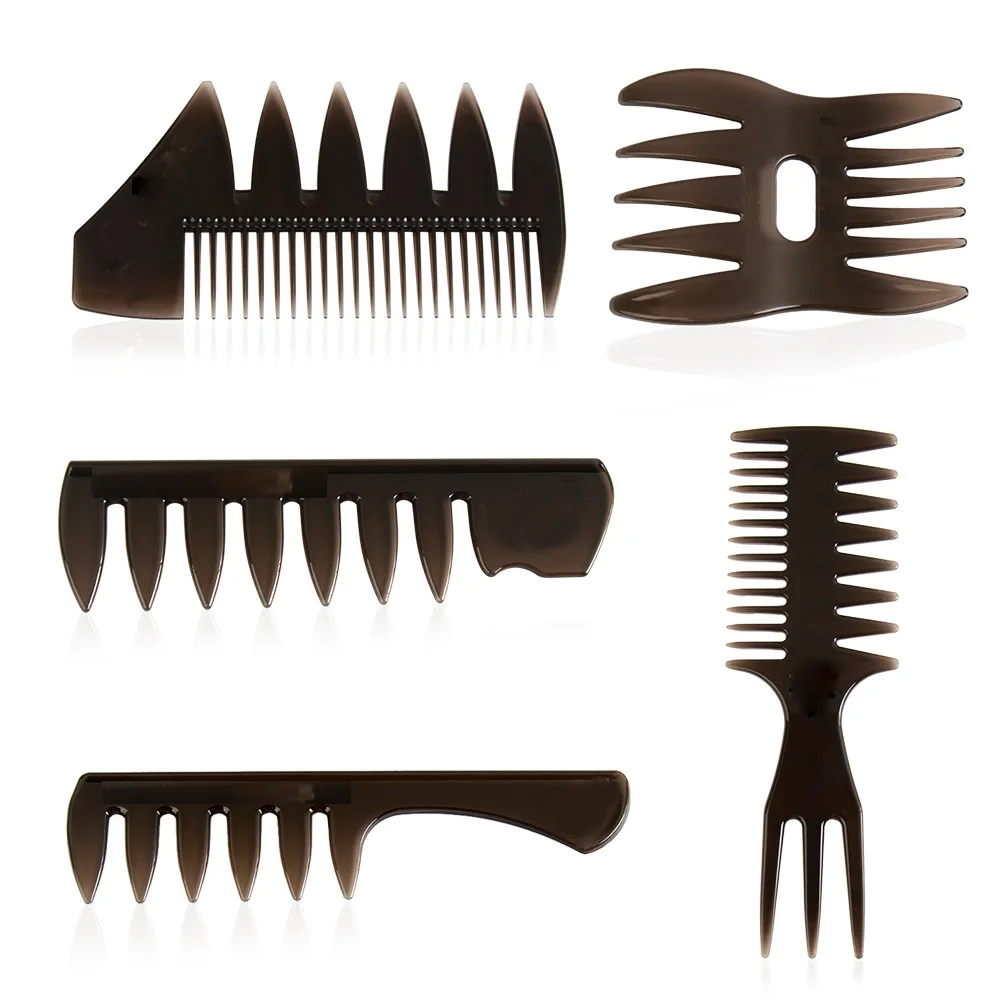 Новинка! 1 шт. Мужская Борода Парикмахерская щетка с широкими зубами Расческа
