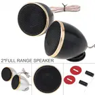 Твитер 2шт 2,5 дюймов алюминиевый Среднечастотный динамик твитер 4 Ом 200 Вт HIFI музыкальные колонки для автомобильной аудиосистемы