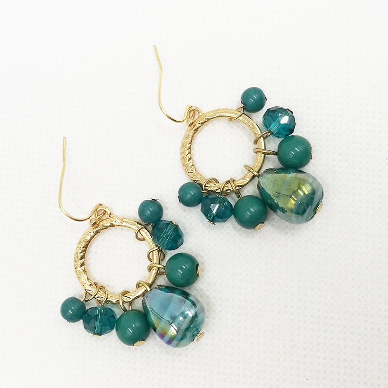 Модные ювелирные изделия из сплава висячие серьги подвески в форме капли