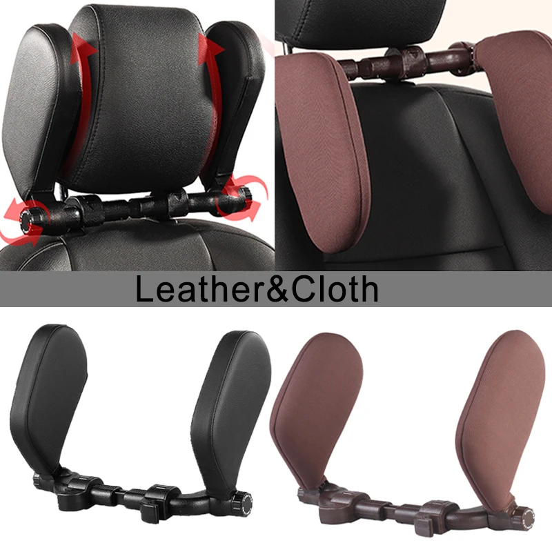 

Car Sleep Side Head Support Pillows Neck Pillow Car Seat Headrest Travel U-shaped Pillow 4 Seasons Universal For Children Adult