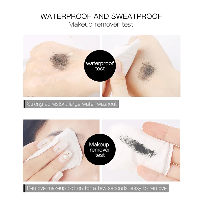 

4D three-dimensional curling water-repellent mascara natural anti-fouling and waterproof black thick and lengthening mascara (3g