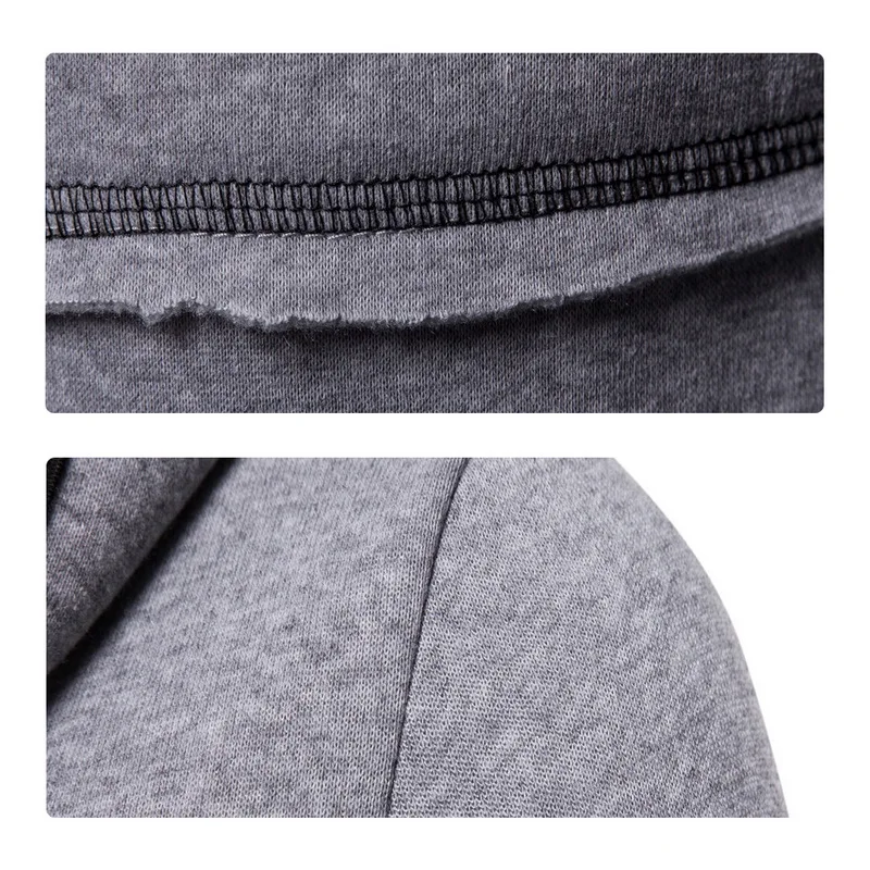 Мужская толстовка черная мантия в стиле хип-хоп толстовки с капюшоном брендовая