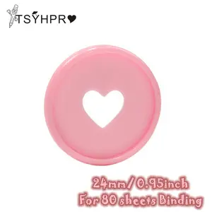 3050100 шт., твердые кольца для блокнотов, 24 мм