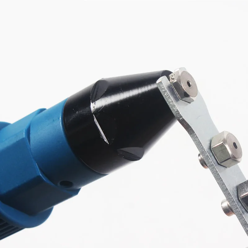 Электрический заклепочный сверлильный адаптер преобразующий насадку заклепки