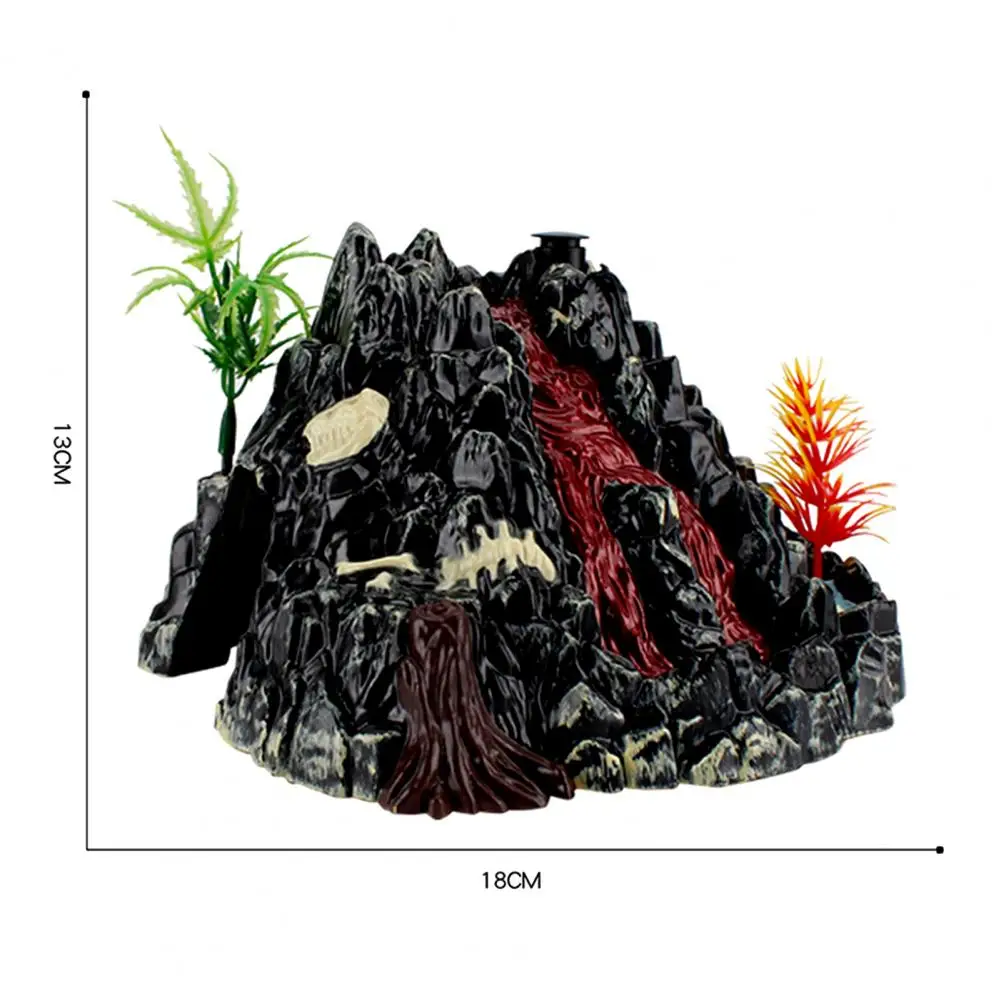 

Volcano Eruption Simulation Sound Light Spray Children Model Toy Desktop Ornament Kids Educational Toys for Children Gifts