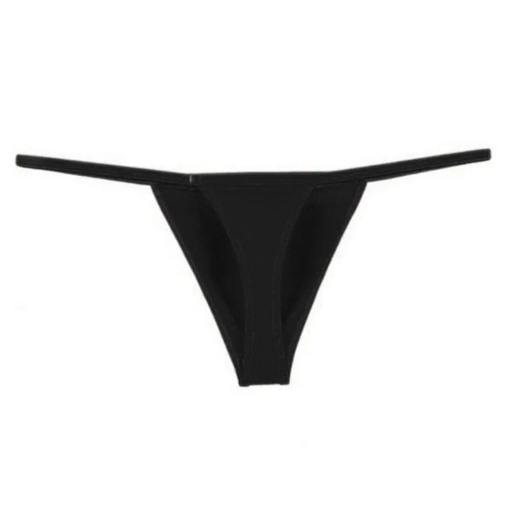 

Low Waist Gay Men's Panties Stretch Comfortable Thongs Fashion Solid Intimates Briefs Sexy Man Underwear Sissy Erotic Lingerie