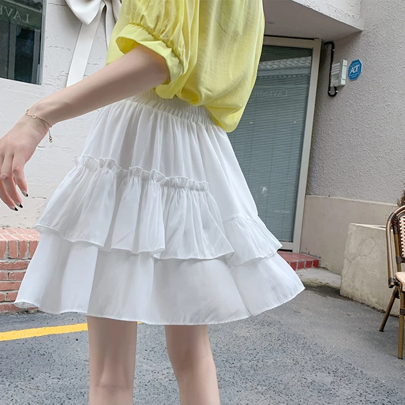

Pleated skirt for women's summer 2021 new Korean high waist A-line skirt