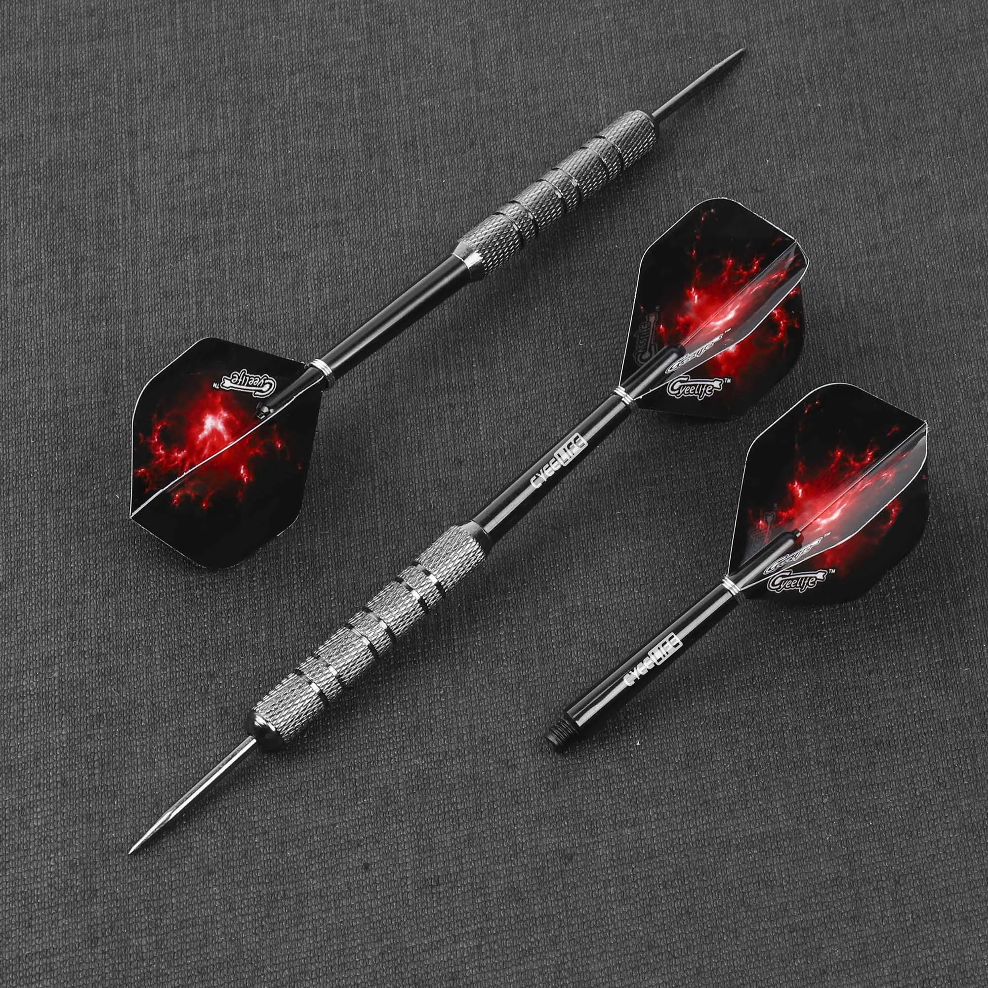 CyeeLife Steel Дротика s 20/24/28 г/30 г металлические Пружинные уплотнительные кольца + 6