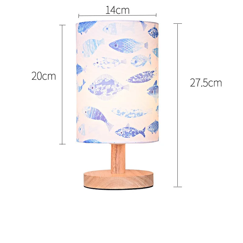 Скандинавский деревянный светодиодный светильник прикроватный декоративный