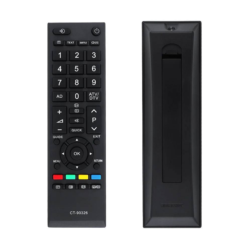 

TV Remote Control with 433MHz and Long Transmission Distance Fit for Toshiba /CT-90326 / CT-90380 / CT-90336 / CT-90351