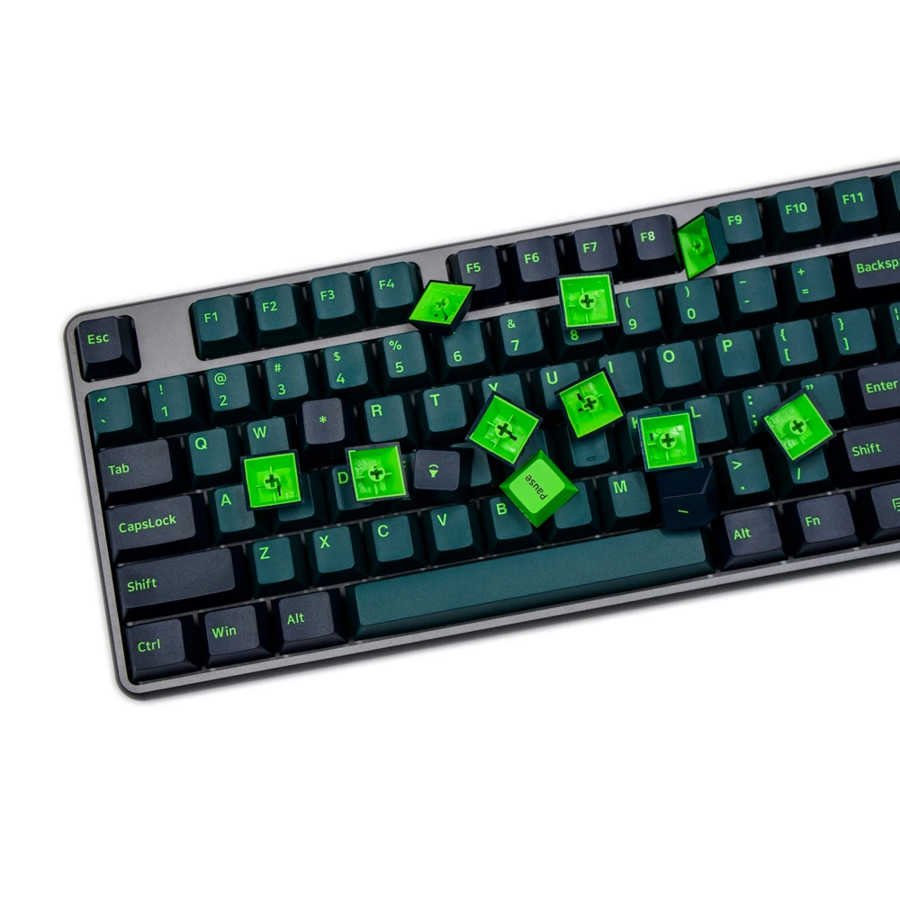 

Cherry Profile Keycap Sonic DOUBLE SHOT Thick PBT Keycaps FOR MX Switch Mechanical Keyboard