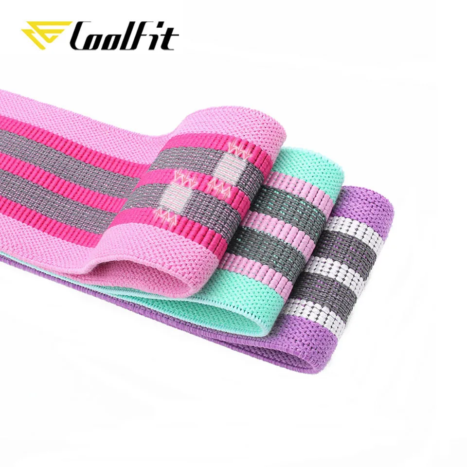 3 шт. эластичная лента CoolFit для занятий йогой и фитнесом | Спорт развлечения