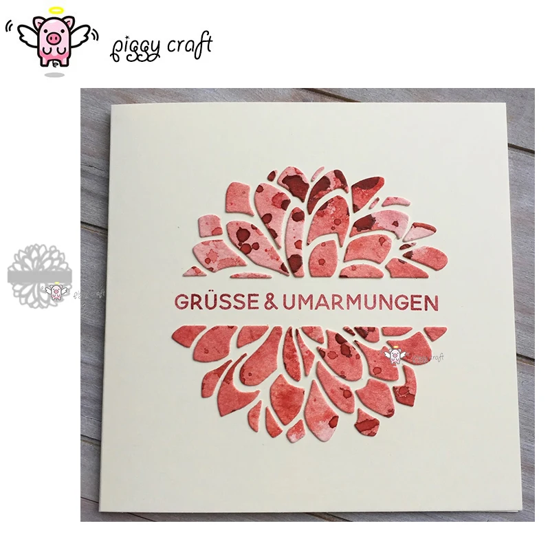 Металлические Вырубные штампы форма для вырезания цветов украшения карт