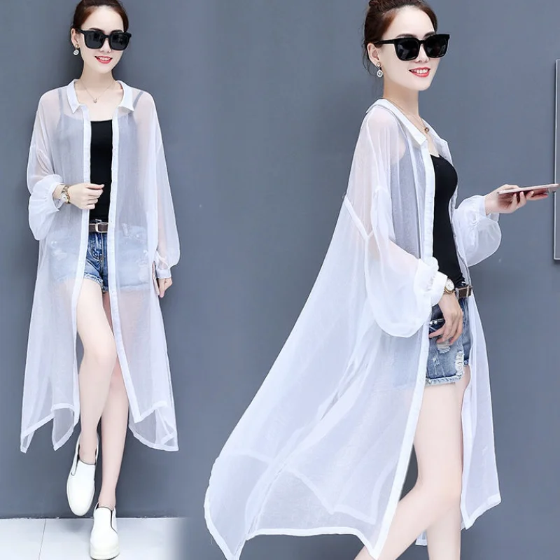 Летняя Солнцезащитная одежда куртка женский пляжный комбинезон для отдыха