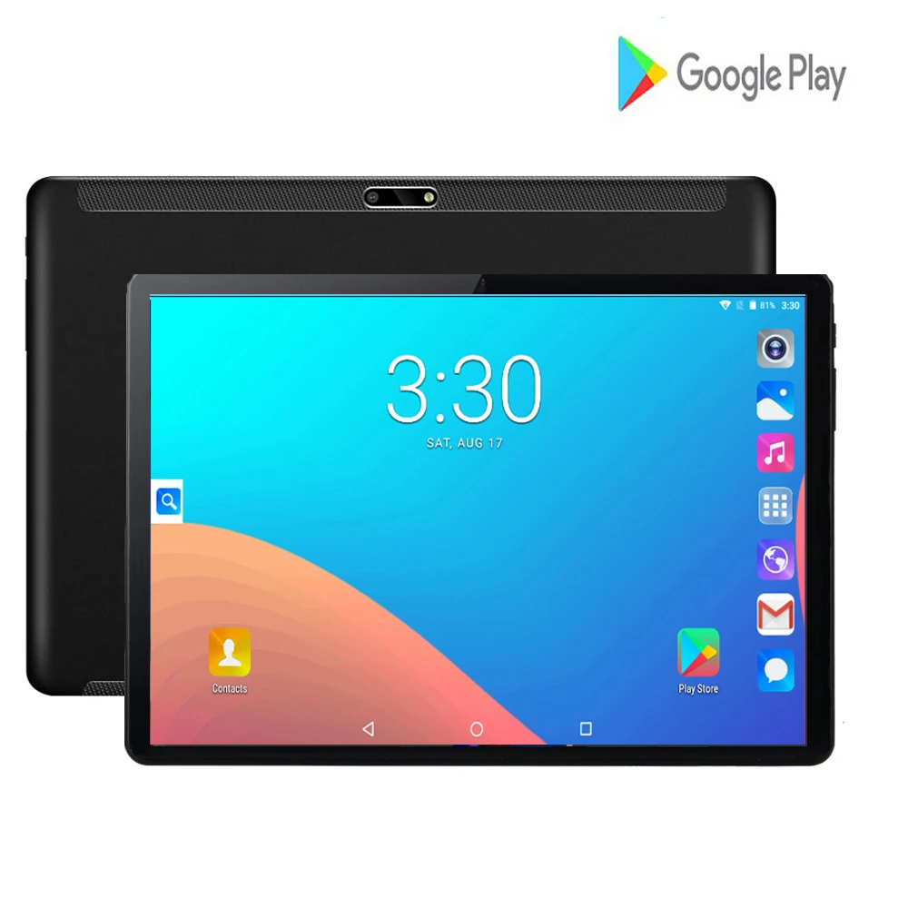 2020 Новый дизайн 10 дюймов android 9 0 планшетный ПК 2 ГБ и 32 Гб Две sim карты 1280*800 HD большой
