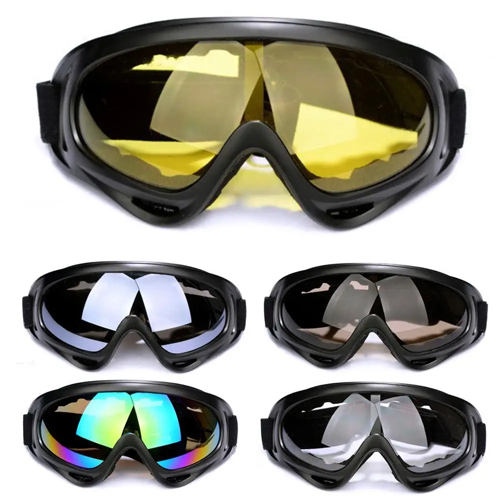 Уличные лыжные очки, маска для сноуборда, зимние очки для мотокросса, катания на коньках, спортивные ветрозащитные пыленепроницаемые очки д...