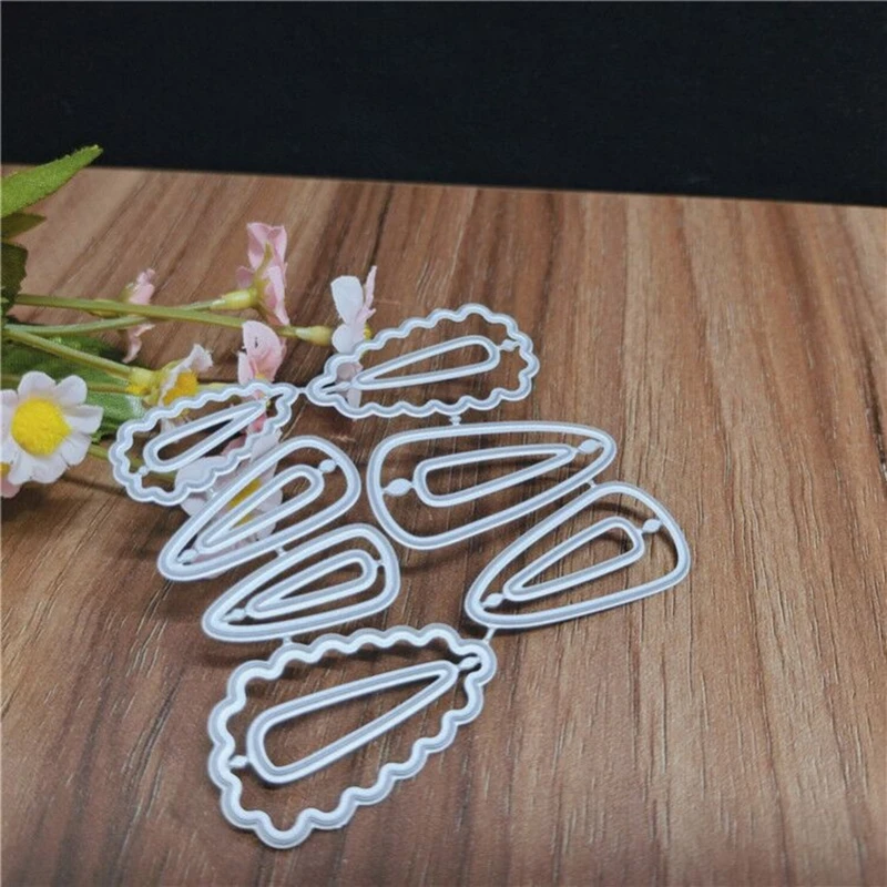 Заколка для волос набор вырубных штампов &quotТрафаретный Скрапбукинг Сделай Сам