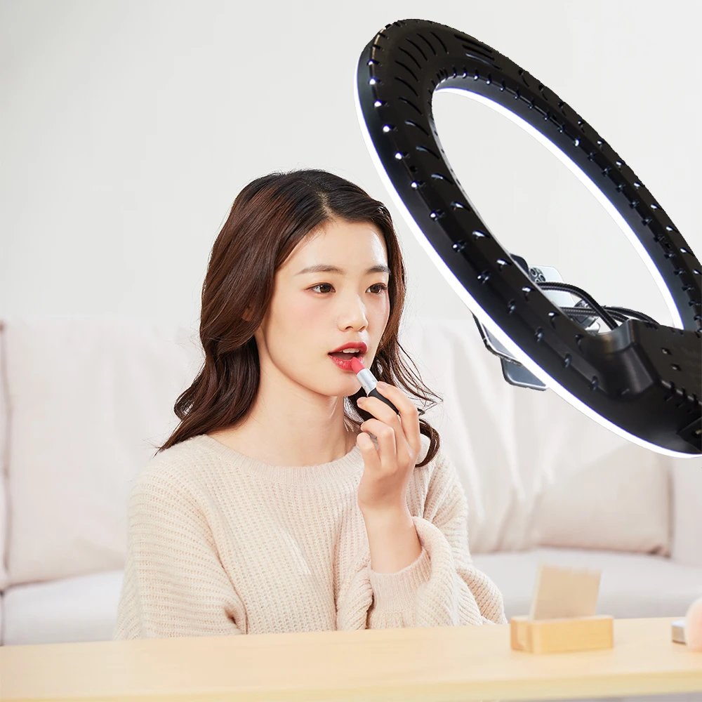 MAMEN 13 21 18 дюймов Selfie ring light светодиодный видео Фотография 45 см освещение для