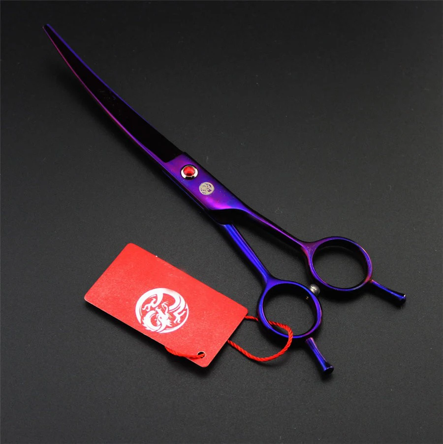 Профессиональные японские ножницы из нержавеющей стали 6CR для груминга домашних
