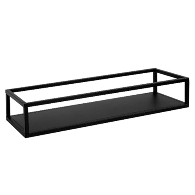 

Home Storage Tray Simple Desktop Storage Tray Metal Food Serving Tray Rectangular Food Server for Serving Drinks Snacks