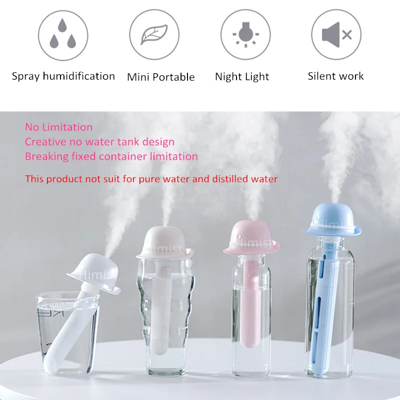 

USB air humidifier removable portable aroma diffuser car atomizer manufacturing