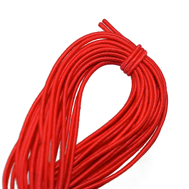 Тянущиеся эластичные веревки длиной 1 2 мм 20 м 10 цветов шнур для рукоделия с