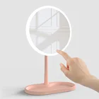 Зеркало для макияжа Hartisan с регулируемой яркостью, светильник, USB-зарядка, регулируемый дизайн, туалетный столик для макияжа, украшение для спальни