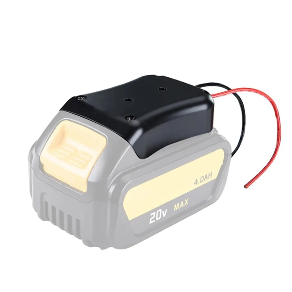 

Battery Adapter Power Connector With Wire For DeWALT 14.4/18/20v Li-Ion Battery Pack External Power Supply With Cable Power Tool