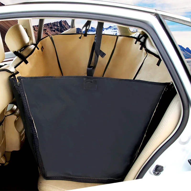 Чехол переноска для домашних животных нескользящий складной коврик на заднее