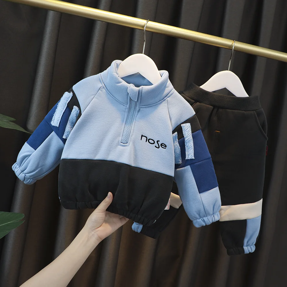 Детский спортивный костюм из двух предметов на осень/зиму|Комплекты одежды для