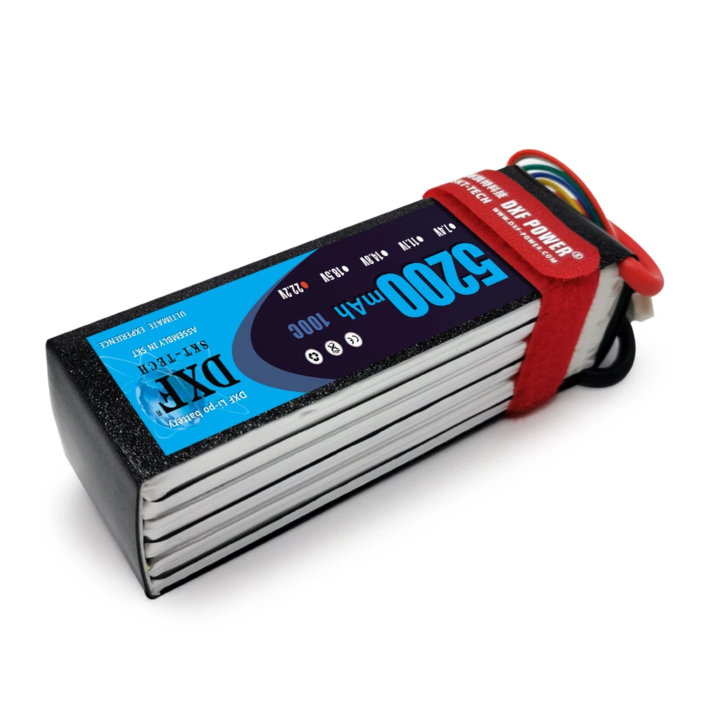 2020 dxf lipo батарея 6s 222 v 5200mah 100c max 200c игрушки и х