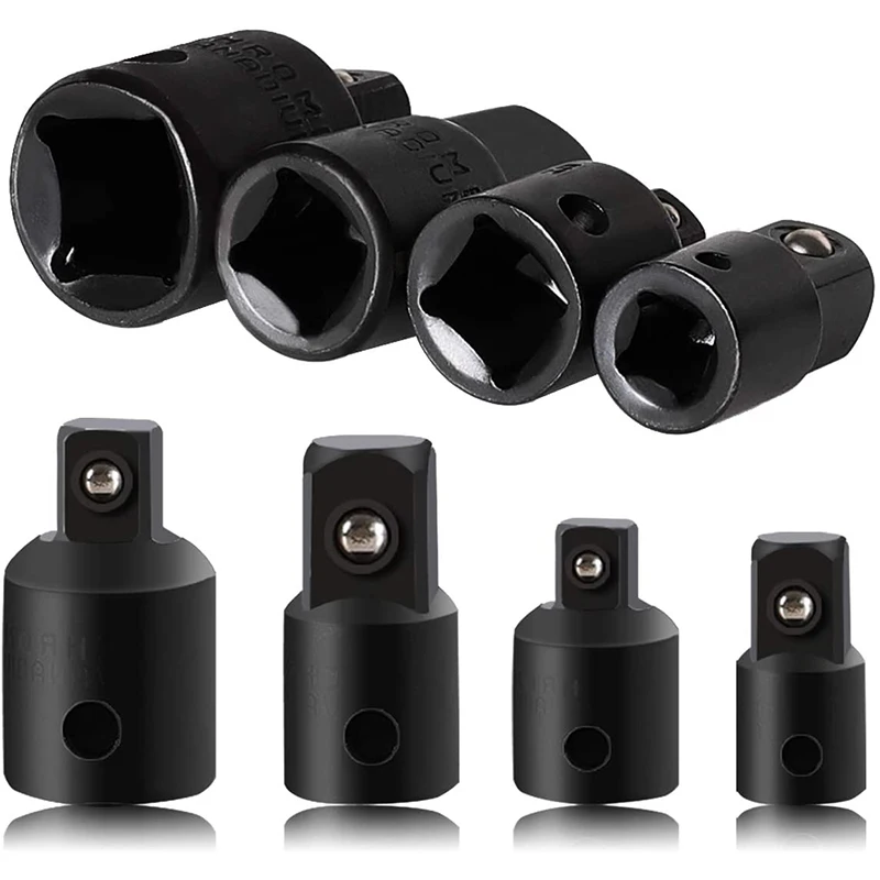 

8Pcs Impact Adapter and Reducer Set Drive Socket Adapter Converter Reducers for Impact Driver Conversions Wrench