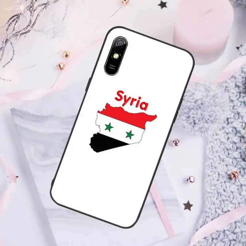 

Syrian flag Phone Case For Xiaomi Mi Redmi Note 8T 9T 9S 9A 10 7 8 9 Lite pro