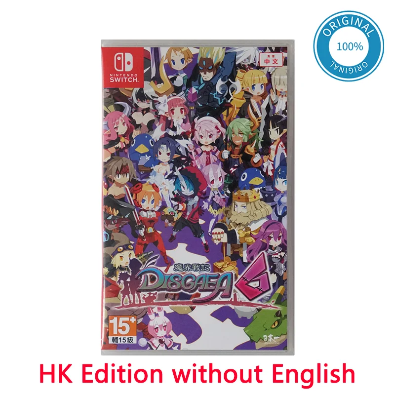 

Игровые предложения Nintendo Switch-Disgaea 6: вызов судьбы-игры физический картридж-HK Edition без английского