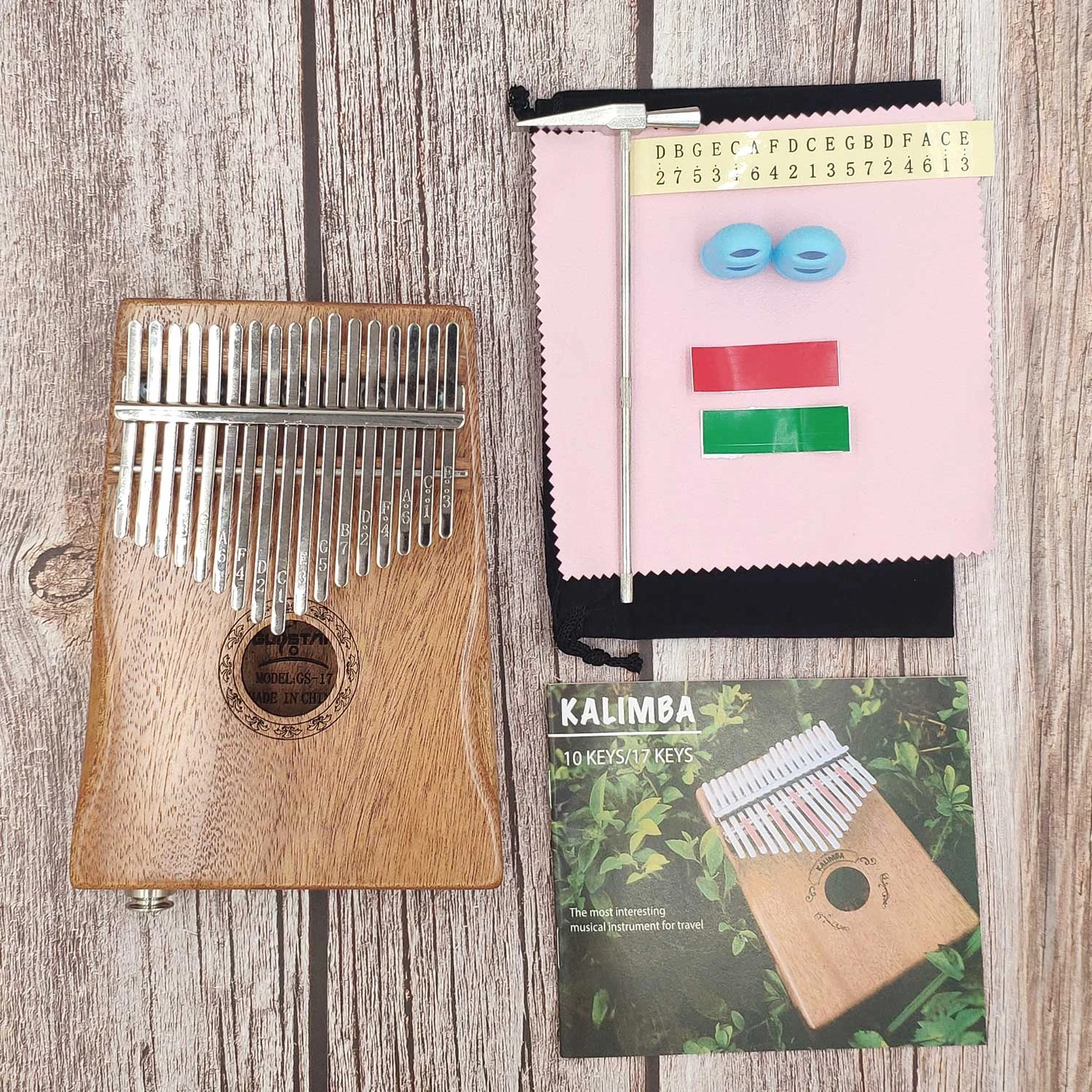  Клавишное пианино Kalimba для африканского фестиваля с пальцами Махагони игры Sanza