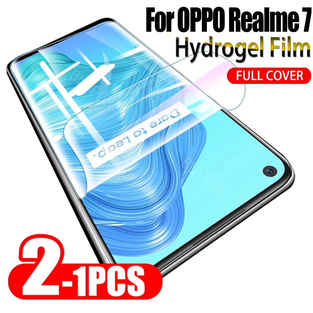 

Гидрогелевая пленка для Oppo Realme 7 Pro, 1-2 шт.