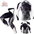 Мужской спортивный компрессионный костюм для бега, футболка и штаны, спортивный костюм для бега, мужская спортивная одежда для тренажерного зала, фитнеса, тренировок, футболки, топы, леггинсы