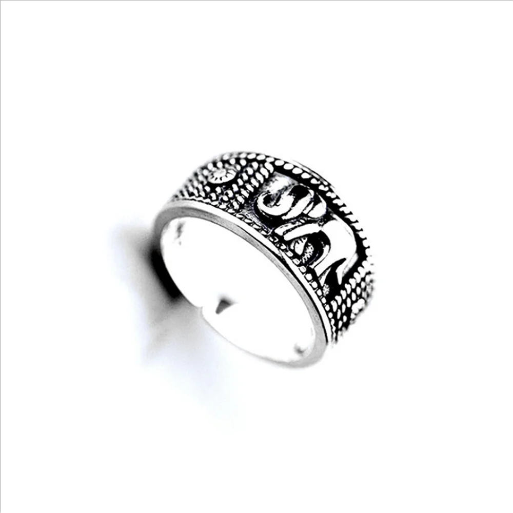 

Domineering Retro Elephant Opening Ring Fashion Cute Animal Trend Opening Women's Ring Jewelry Accessories Jewelry Wholesale