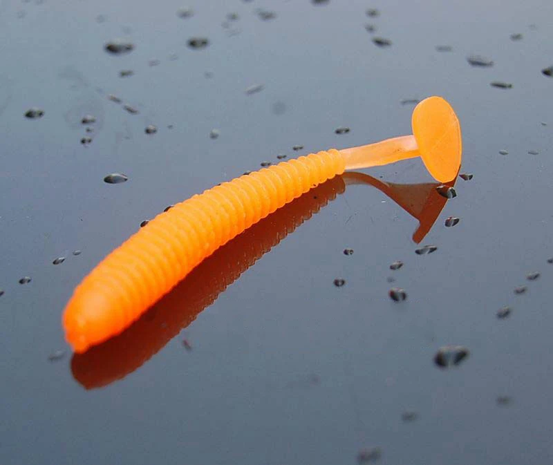 Силиконовые искусственные приманки 7 см набор из 10 нитей мягкие наживки для тела