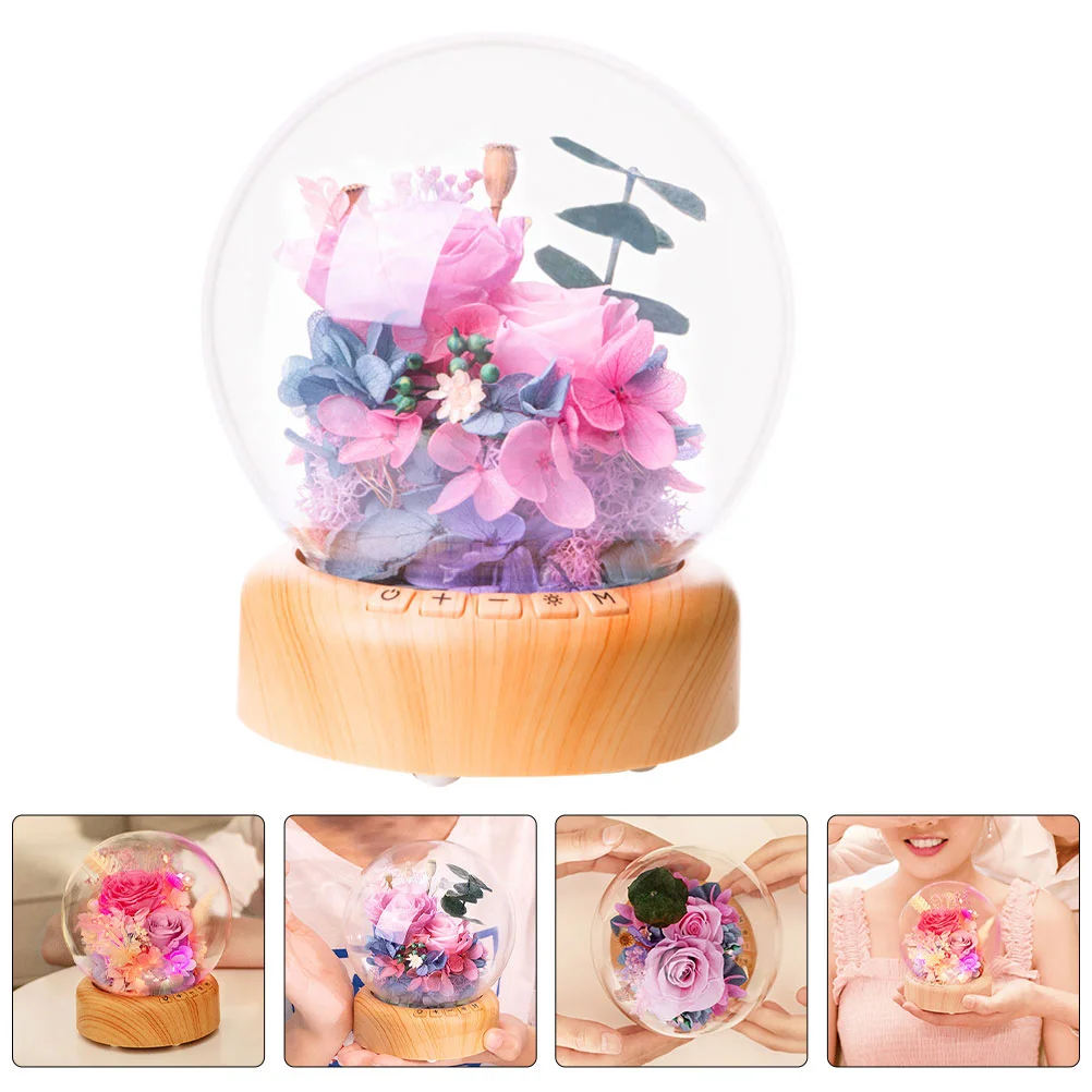 

1 Set USB Charging Wireless Speaker Flowers Wireless Speaker Valentine Gifts