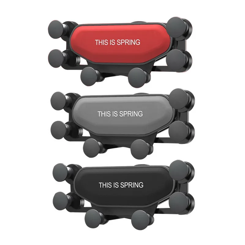 Гравитационный Автомобильный держатель для телефона с креплением на