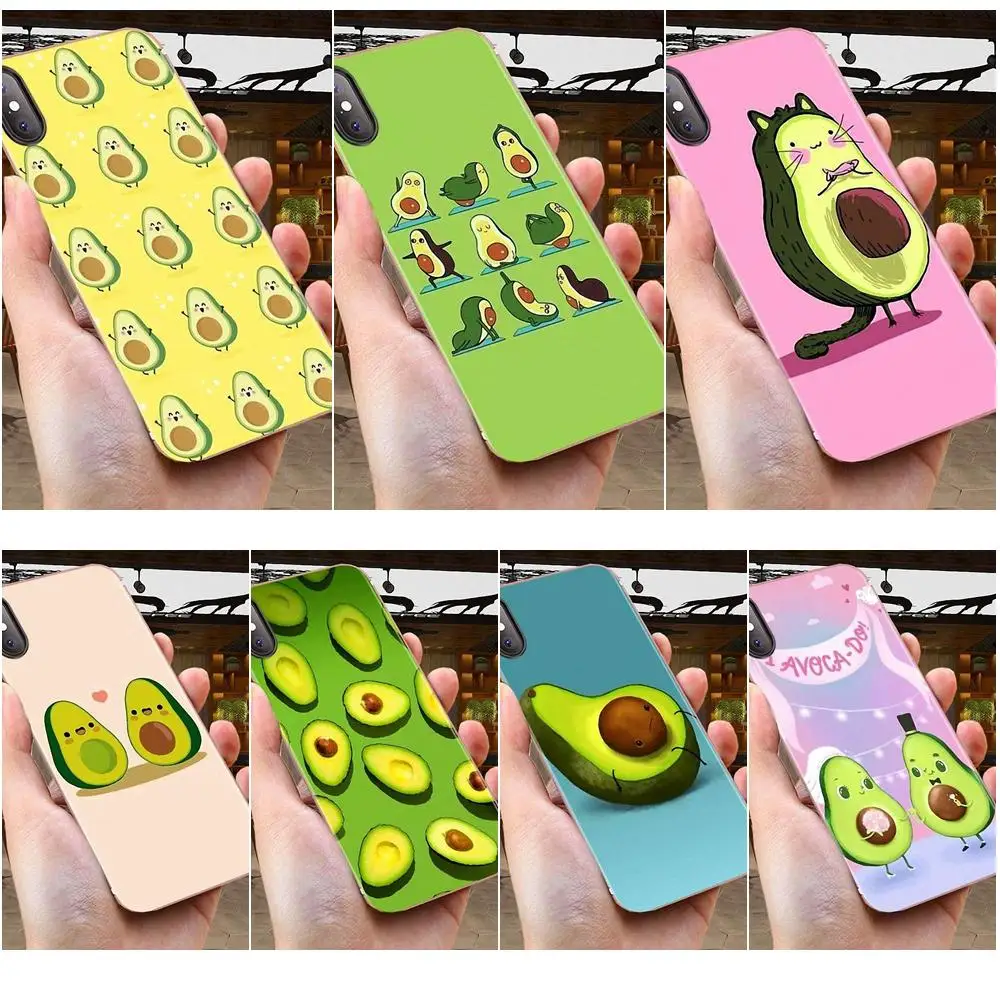 Роскошный Вертикальный чехол для телефона с милыми фруктами авокадо Huawei Honor Mate 20