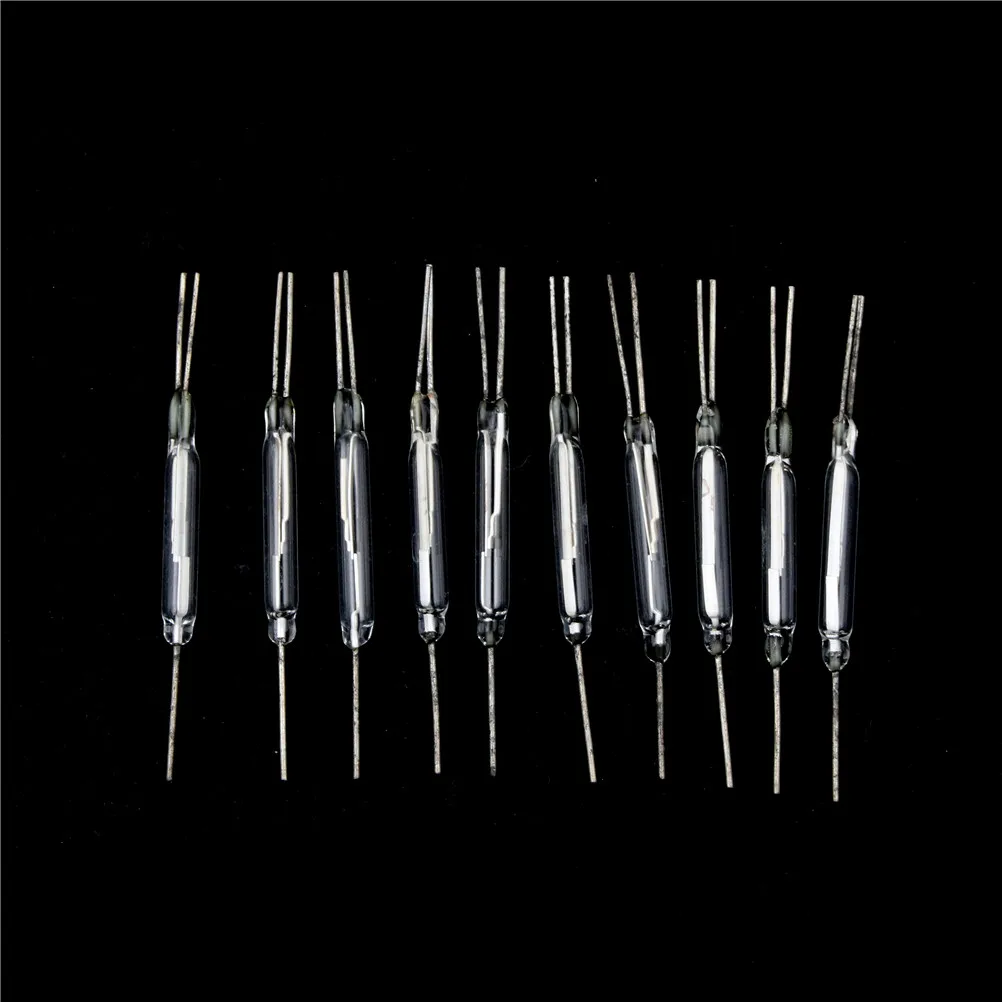 

Generic New 10PCS Reed Glass Magnetic Switches N/O N/C SPDT 300VDC 10W 3*20MM
