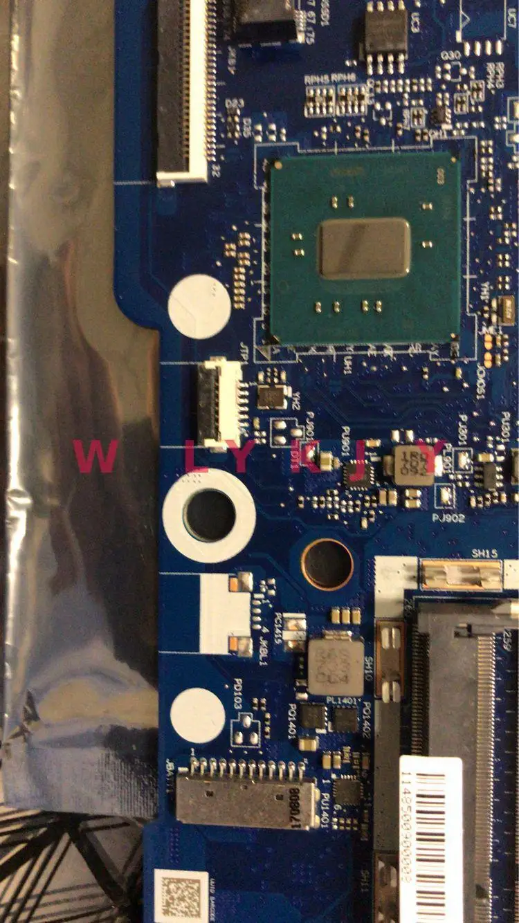 Для Lenovo Y720 15IKB R720 Материнская плата ноутбука DY510 / DY511 NM B163 с процессором i7 7700HQ GPU
