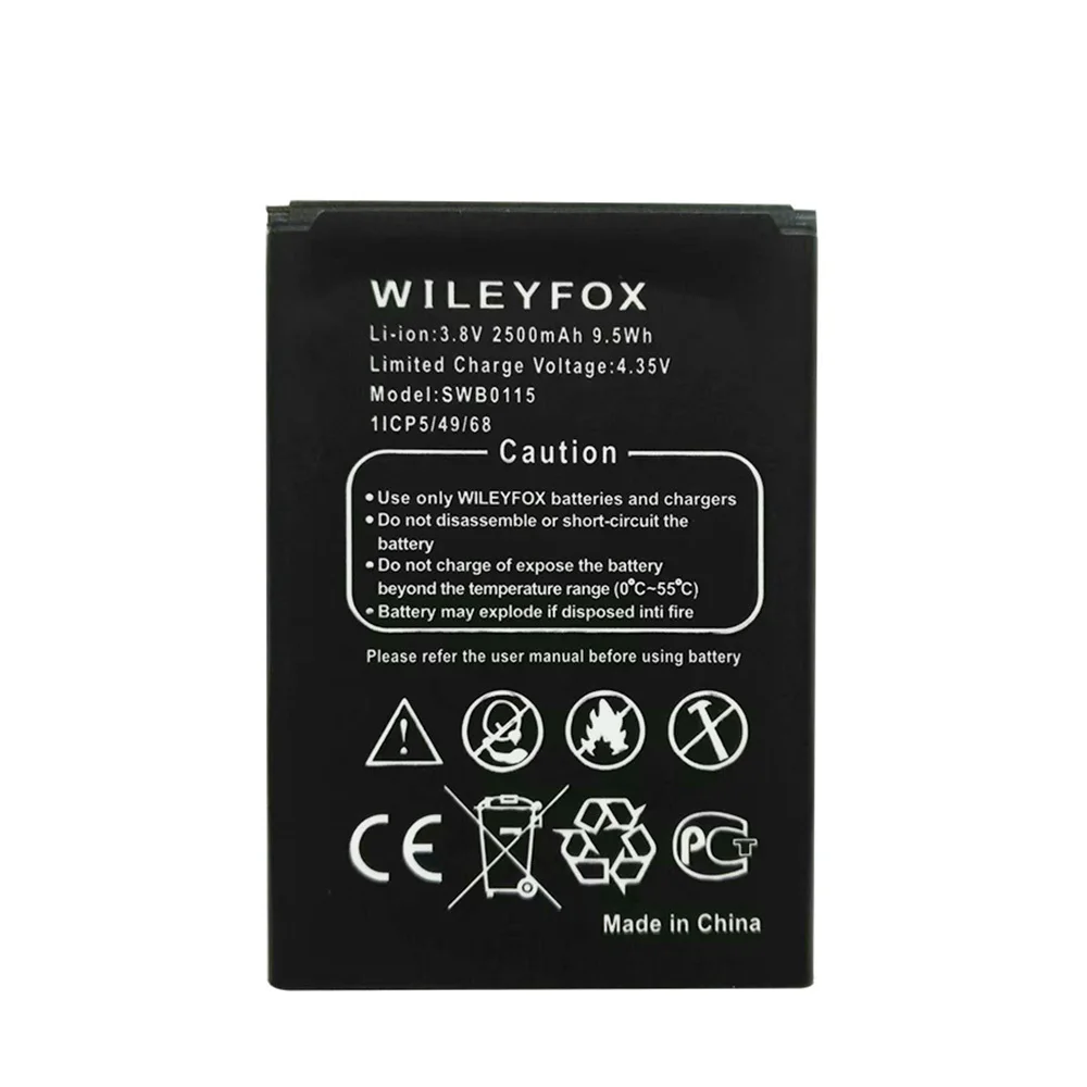 1 шт. новый 100% высококачественный аккумулятор SWB0115 для Wileyfox Swift мобильный телефон +