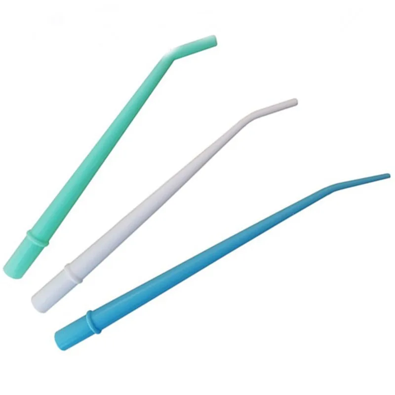 25pcs Plastic Curved Tips Surgical Aspirator Dental Saliva Ejector Disposable Autoclavable Suction Tube | Красота и здоровье